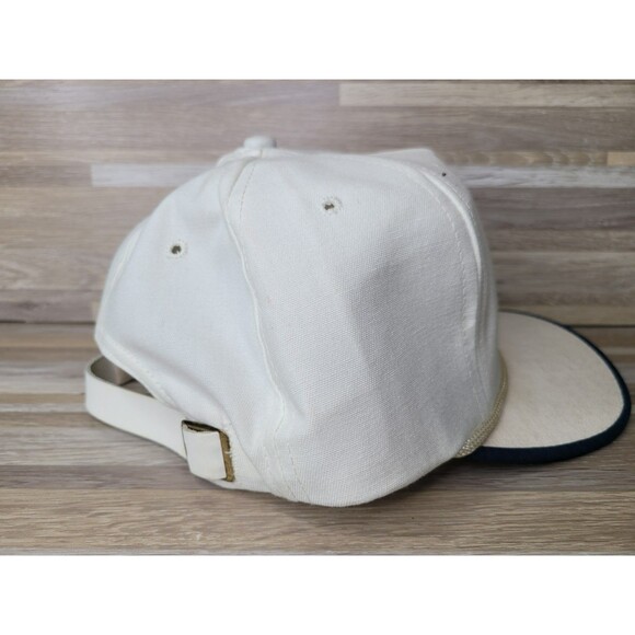 Vintage 1990s AT&T Pebble Beach National Pro-Am Embroidered White‎ USA Hat - Picture 4 of 8